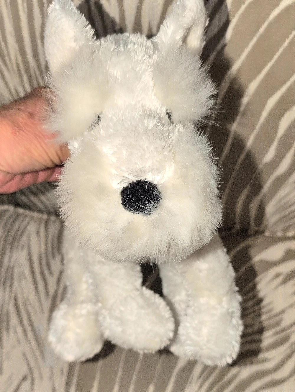 Animal Adventure White Plush Animal Toy